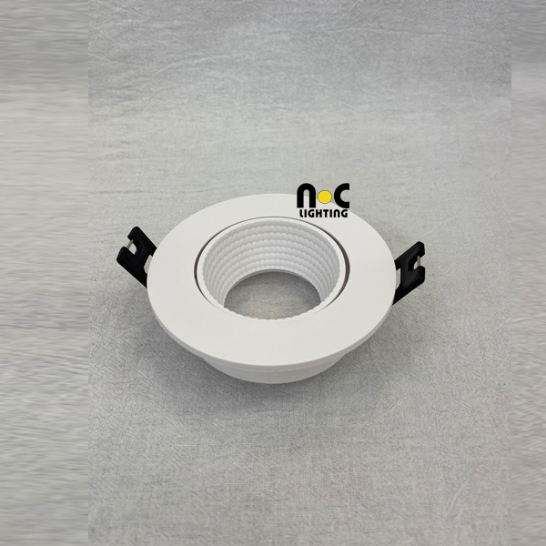 GU10 MR16 Aluminum Adjustable Recessed Spot LED Downlight Frame Down