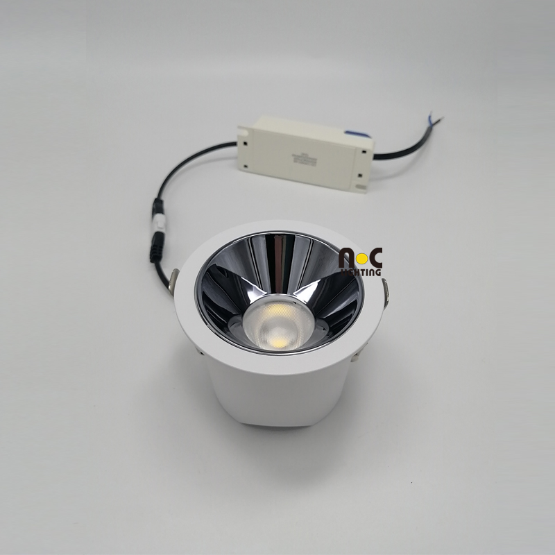 LED Downlight Recessed with frosted diffuser 12w 20w 30w high power