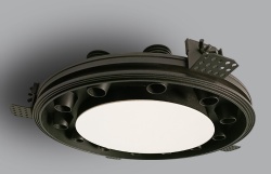 24W 48W 72W UFO shape type LED spotlight ceiling light aluminum ring recessed anti-glare spot ceiling light