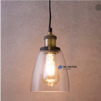 Antique Vintage glass pendant lamp Nordic Japanese glass pendant lights glass dining light MS-P144