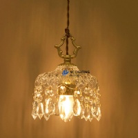 Crystal glass chandelier European pendant lamp dining room pendant lamp MS-P151