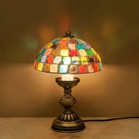 Custom mosaic table Lamp – Premium Handcrafted table lamp, Artistic Lighting for Bar & Café