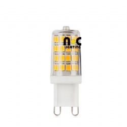 Flicker free LED G9 bulb high lumen SMD ceramic 3.5W 380lm 230V Mini g9 led lamp