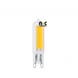 Glass COB G9 LED bulb halogen bulb mini cob G9 3w 230v lamp