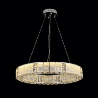 Hand-Cut Crystal Chandelier NC Lighting Heritage Craftsmanship round shape for dinning room NC-P88001