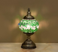 Handmade Vintage Glass Lamp Turkish Mosaic Glass Table Lamp MS-T003-3