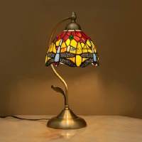 Handmade art craft tiffany table lamp desk lamp for home hotel dining room cafe MS-T023