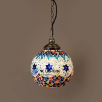 Modern pendant lamp Handmade mosaic pendant lamp MS-P20A9S