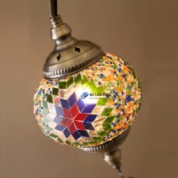 Mosaic lamp Tiffany lamp for dinging chandelier MS-P204-7