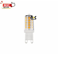 G9 LED bulb 3w 3.5w 4.5w 5w NEW ERP certificate flicker free deep dimmable G9 lamp LED ceramic and PC casing