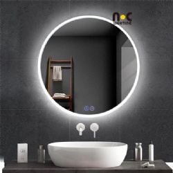 LED mirror light bathroom light for home and hotel dimmable and smart