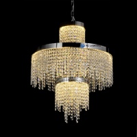 Smart Dimming Crystal Pendant | Wireless Control & Tunable White Light NC-P964R for hotel and villa