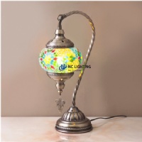 Tiffany mosaic glass table lamp desk lamp for decoration MS-T012-2