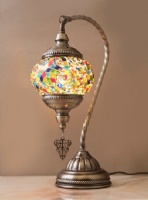 Tiffany mosaic table lamp mosaic glass desk lamp deco MS-T012-1