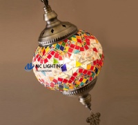 Turkish Moroccan Handmade Mosaic Ceiling Hanging Light Mosaic pendant Lamp lantern pendant lamp MS-P204-5