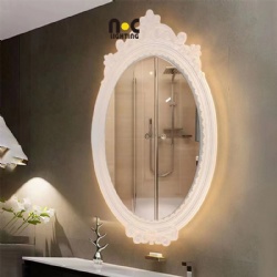 Wall Mounted Glass Mirror Bath Lights Smart Led Bathroom Mirror LED Light NC42